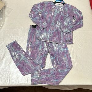 PolarMax DOUBLE BASELAYER SET - Purple Pastel